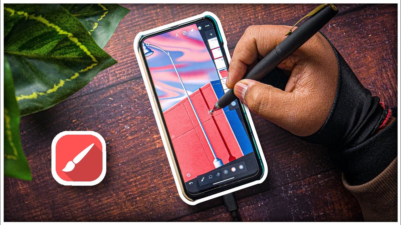 Infinite Painter Tutorial: Simple illustration made in smartphone using Infinite Painter app
