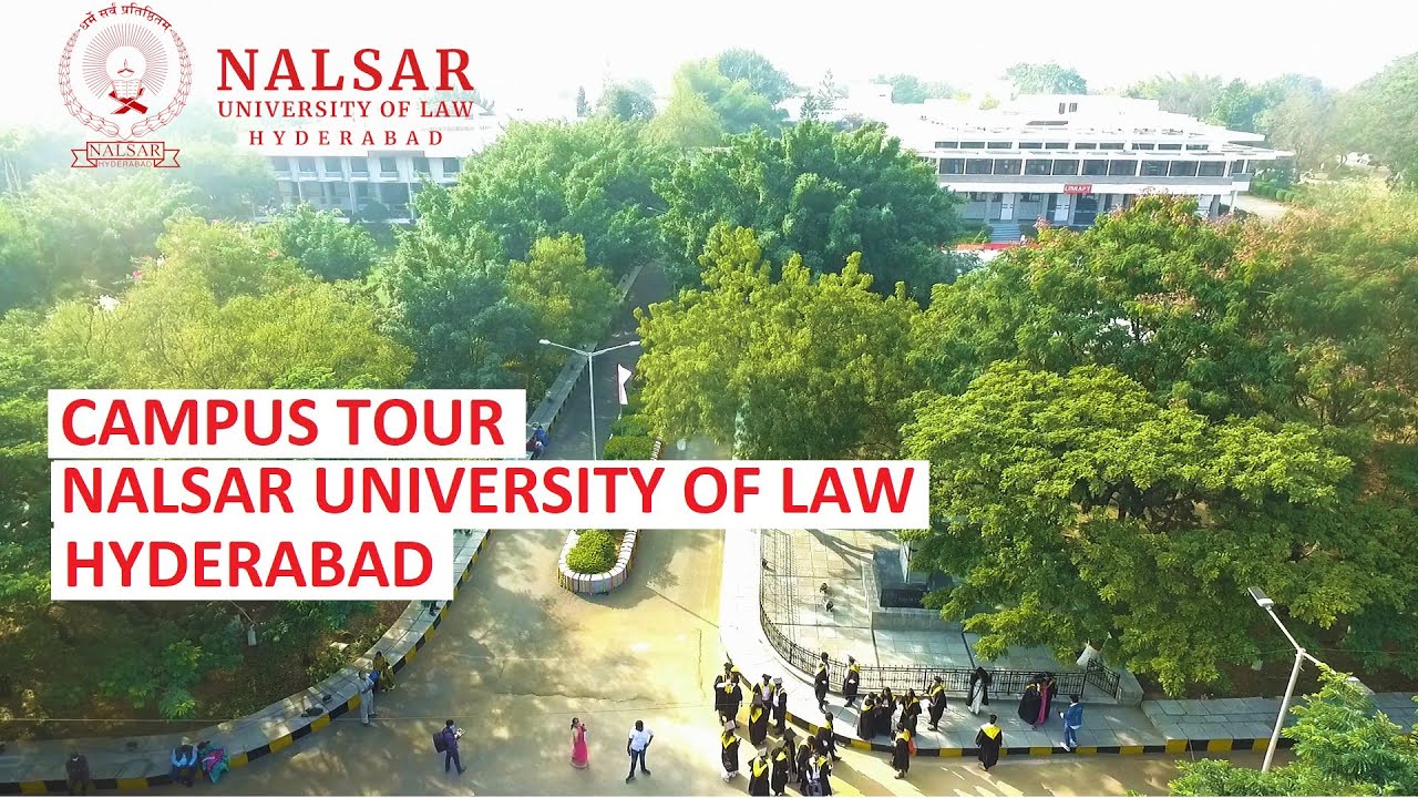 Welcome to NALSAR University of Law - Campus Tour  | NALSAR - Hyderabad