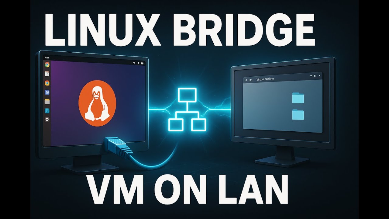 Как создать мост Linux с помощью NetworkManager — подключите виртуальную машину к локальной сети
