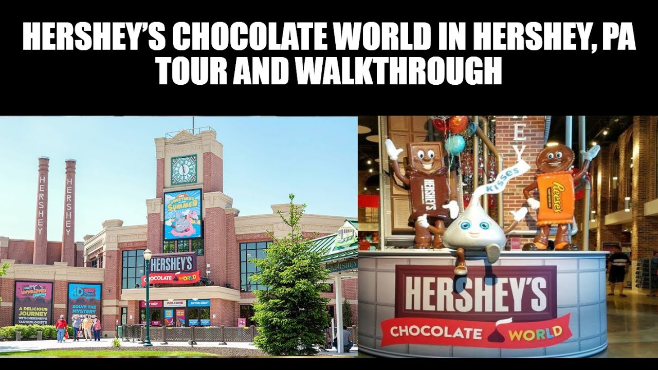 HERSHEY’S CHOCOLATE WORLD In Hershey, PA Tour And Walkthrough Vlog ( FOX SQUAD FAMILY )