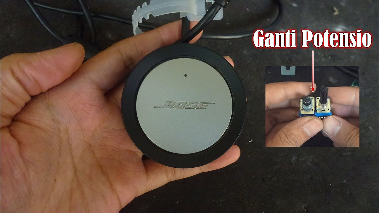Mengganti Potensio Volume Control Bose Companion 3
