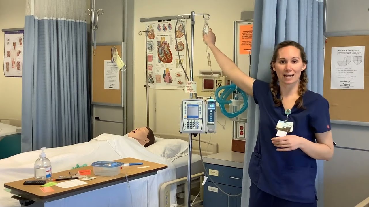 Primary IV infusion, secondary IV infusion and intermittent IV infusion