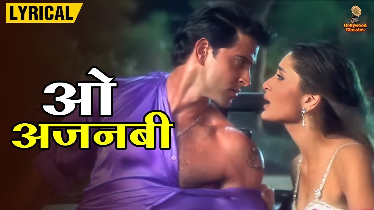 O Ajnabi (Happy) - Hindi Lyrical | Main Prem Ki Diwani Hoon | K.S.Chitra & K.K | Kareena & Hrithik