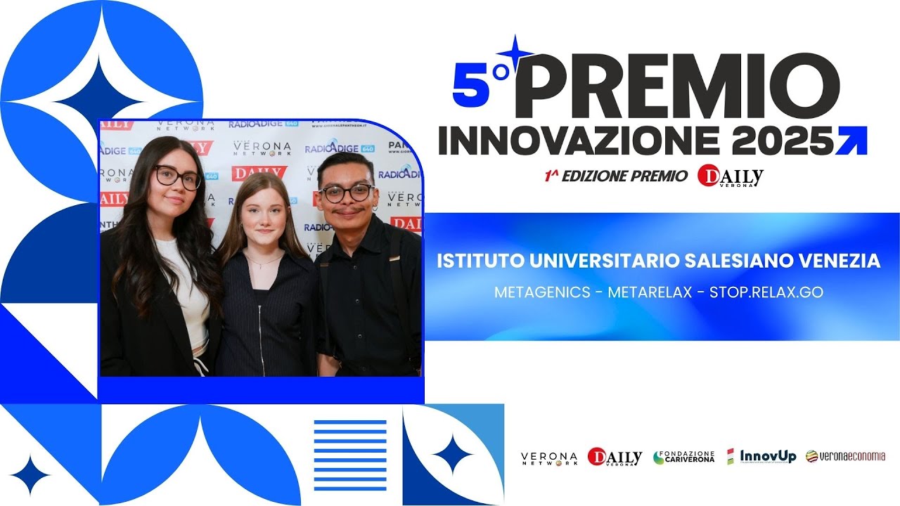 PREMIO INNOVAZIONE 2025 - Istituto Universitario Salesiano Venezia