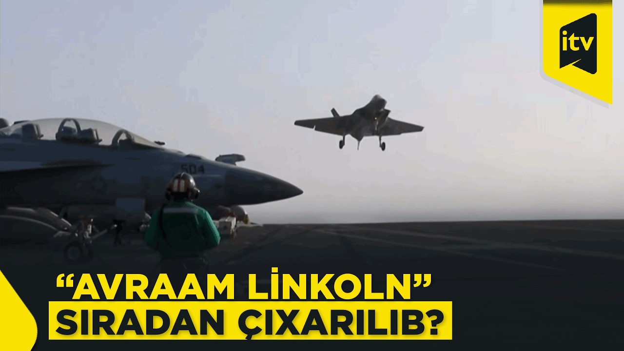 ABŞ “Avraam Linkoln” təyyarədaşıyan gəmisindən qalxan qırıcıların kadrlarını yaydı