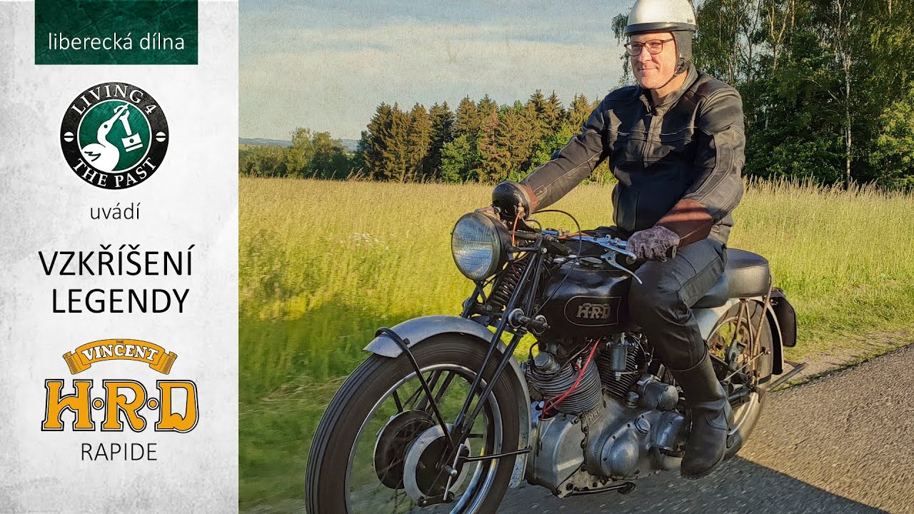 Vincent H.R.D. Rapide: zprovoznění po půl století