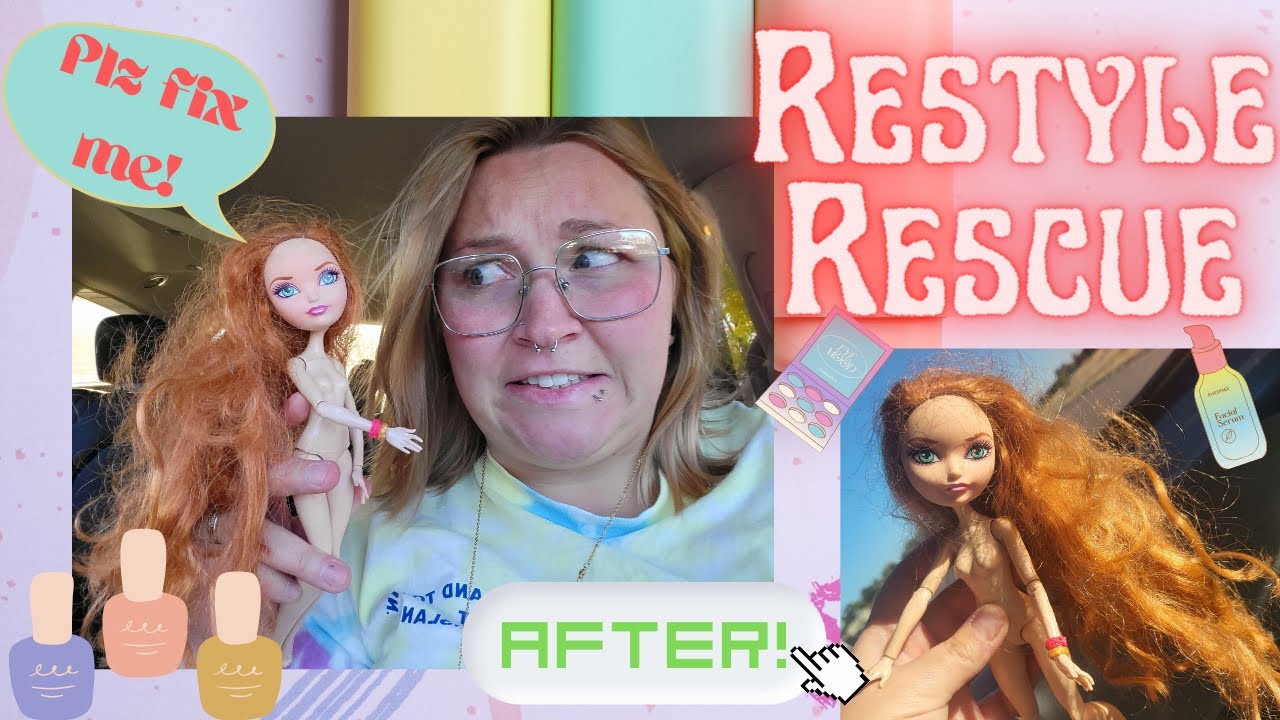 Ever After High restyle RESCUE!!