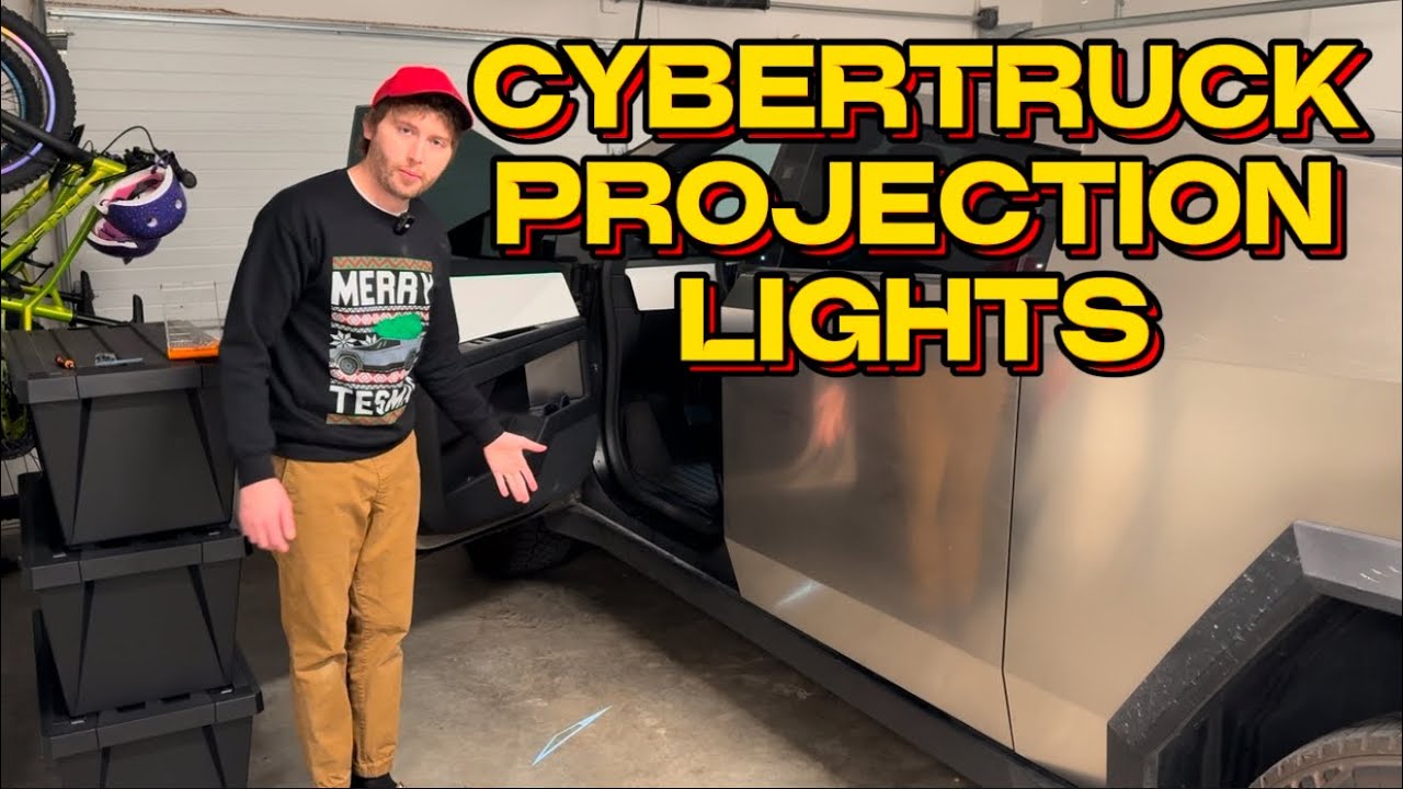 Проекционные фары Cybertruck — как установить