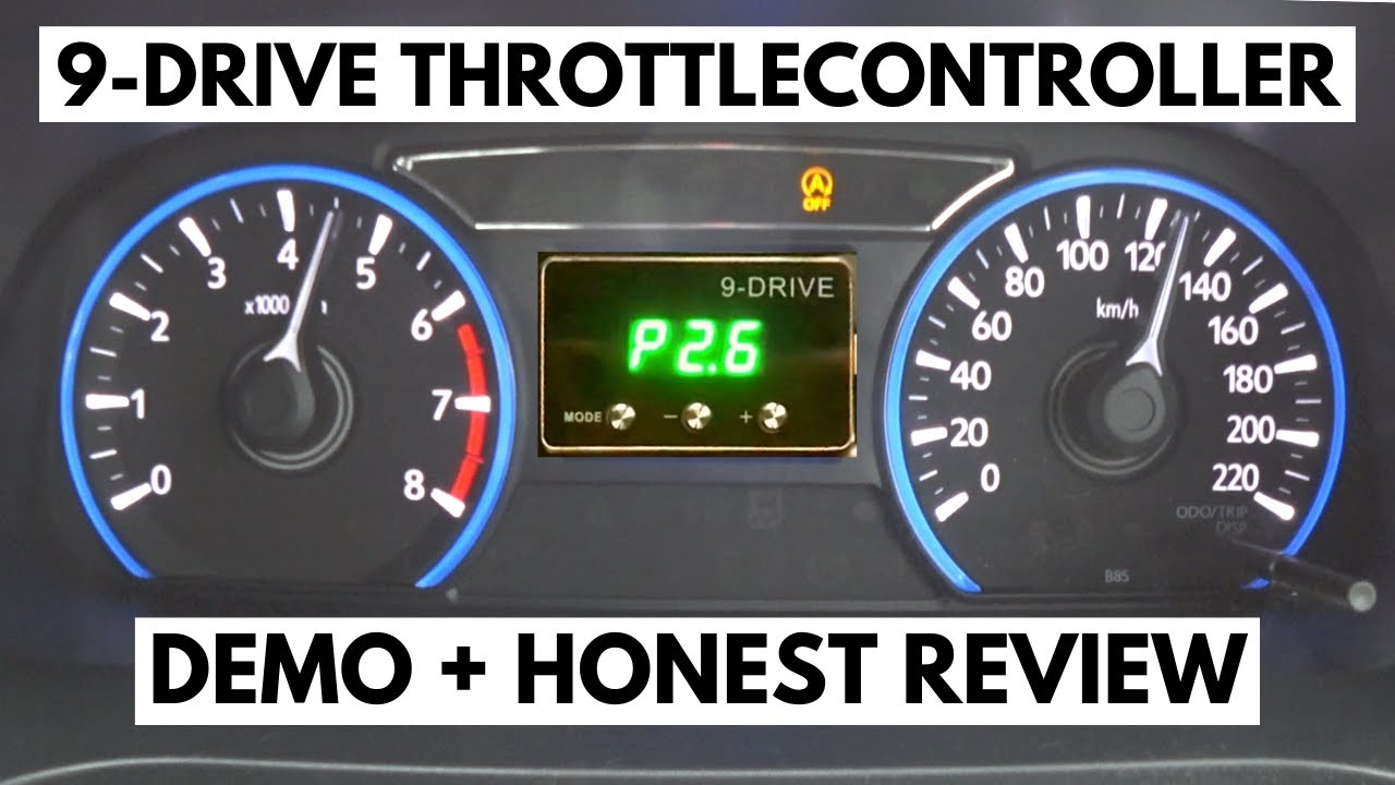 9-DRIVE THROTTLE CONTROLLER DEMO + HONEST REVIEW | (BM Sub)
