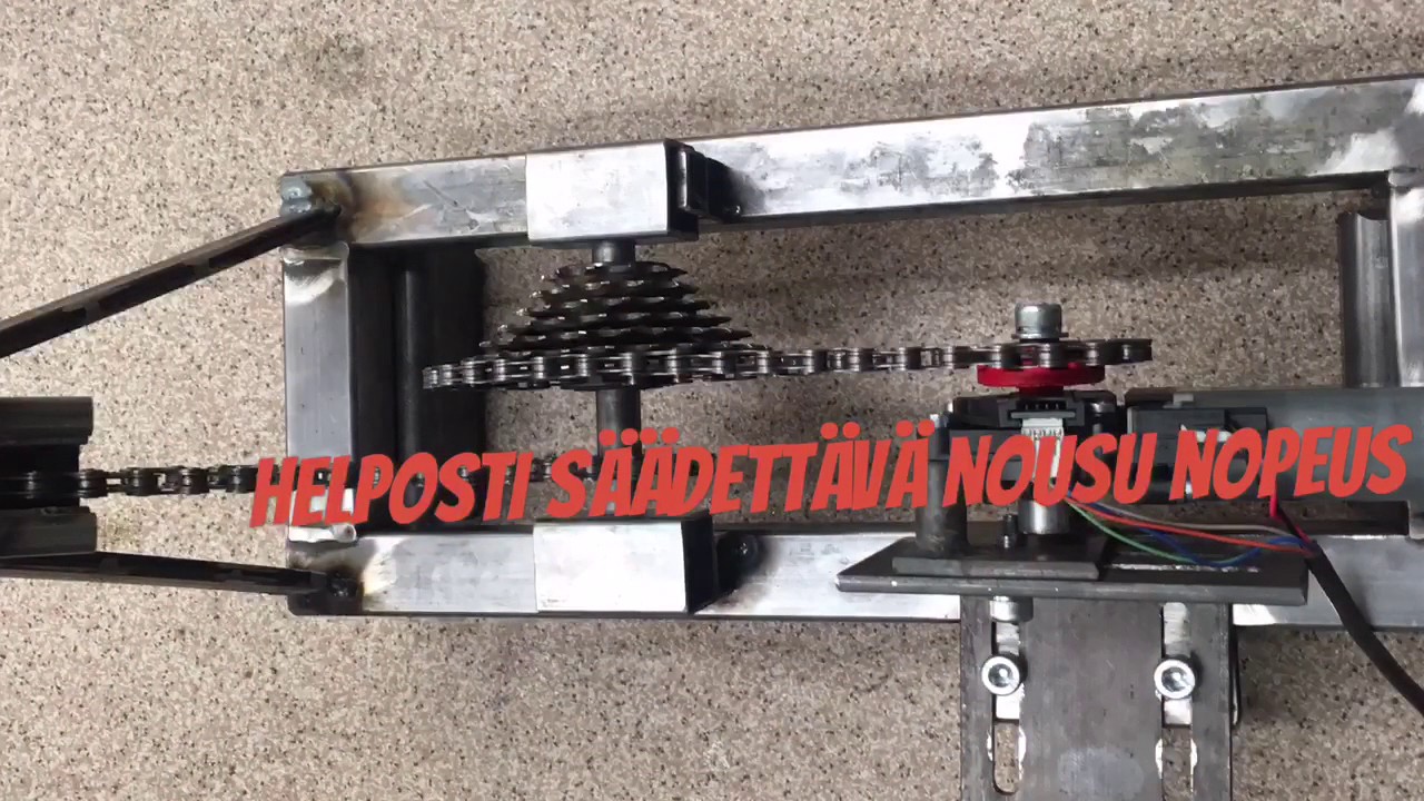 Minigolfradan testaus