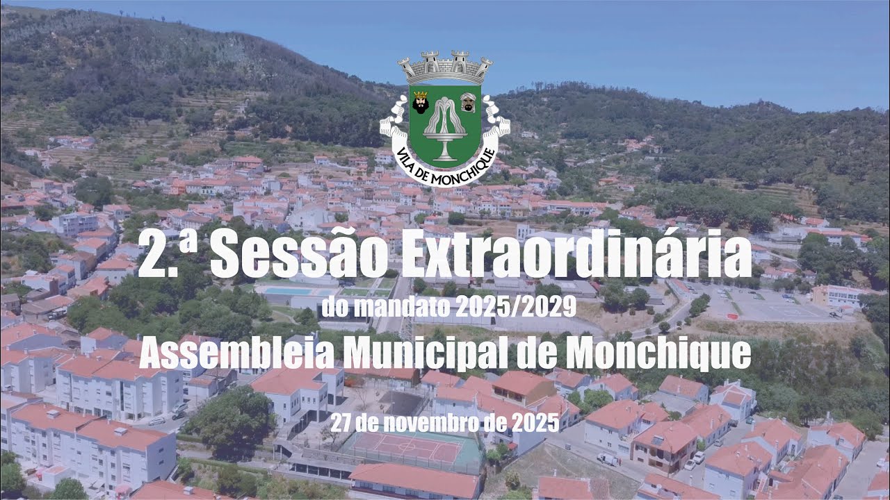 2.ª Sessão Extraordinária do mandato 2025/2029