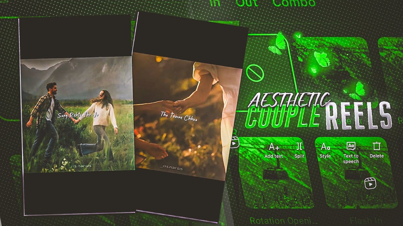 Aesthetic Couple Reels Editing For Instagram Page |Full Alight motion Basic Tutorial