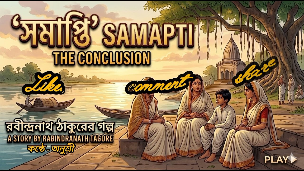গল্পগুচ্ছ -32। A heart touching love story | Samapti। সমাপ্তি । Rabindranath Tagore। 