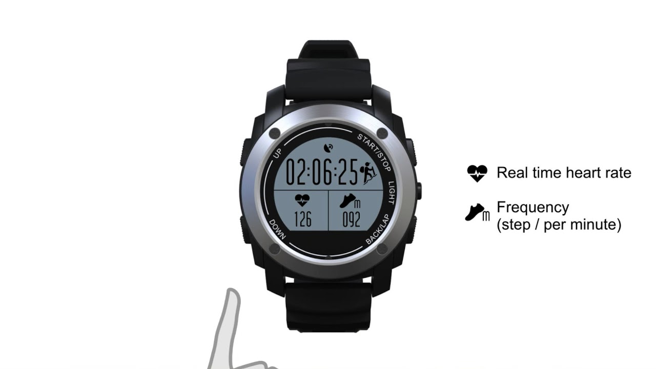 GPS Outdoor Digital Running Smart Sports Watch