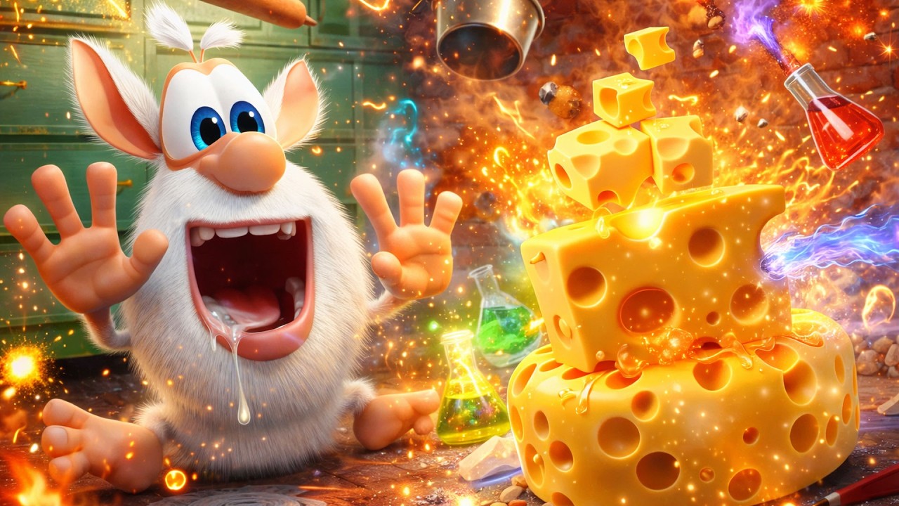 😱 Esperimenti PROIBITI in Cucina?! 🧪 Booba Combina un CAOS Totale! 💥😂 Cartoni Animati In Italiano