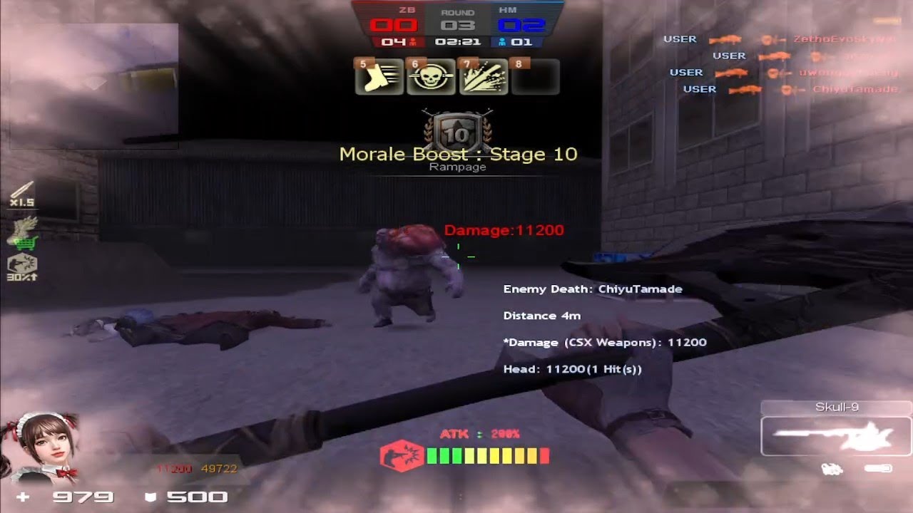 [CSX] Zombie The Hero Classic : Dragon Cannon + Bug SK9/Dragon Sword