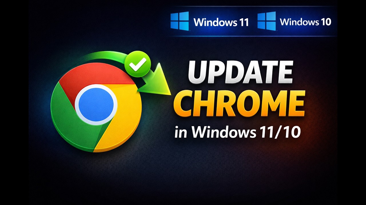 How to Update Google Chrome Browser on Windows 11 or 10 | GearUpWindows Tutorial