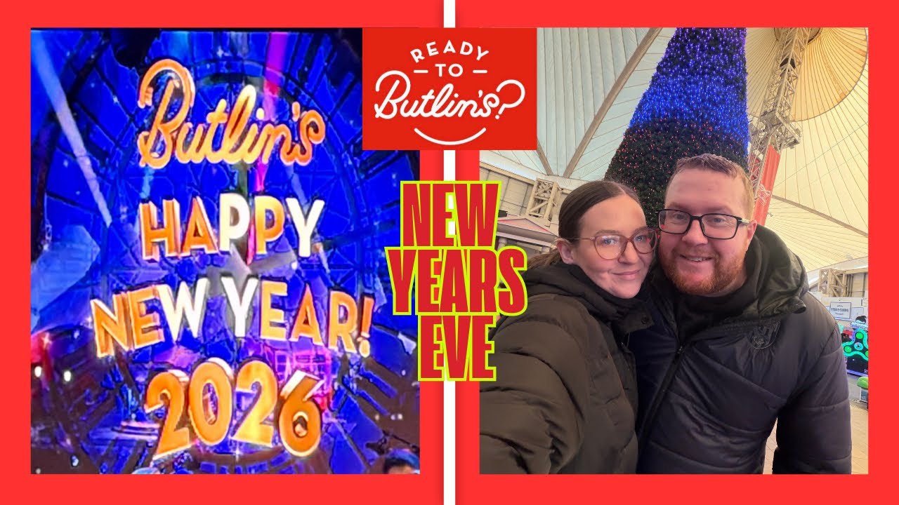 New Year’s Eve at Butlins Minehead | Day 2 Vlog 