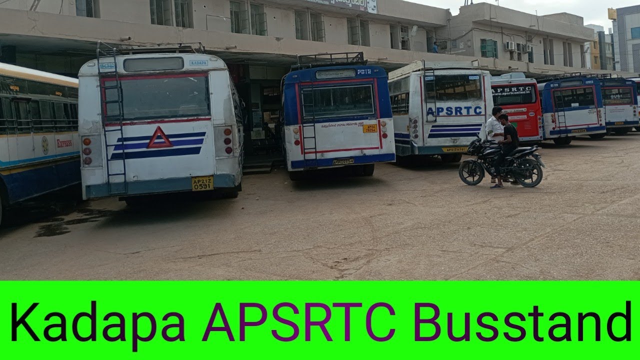 Kadapa APSRTC New Busstand || By Praveen Talk's