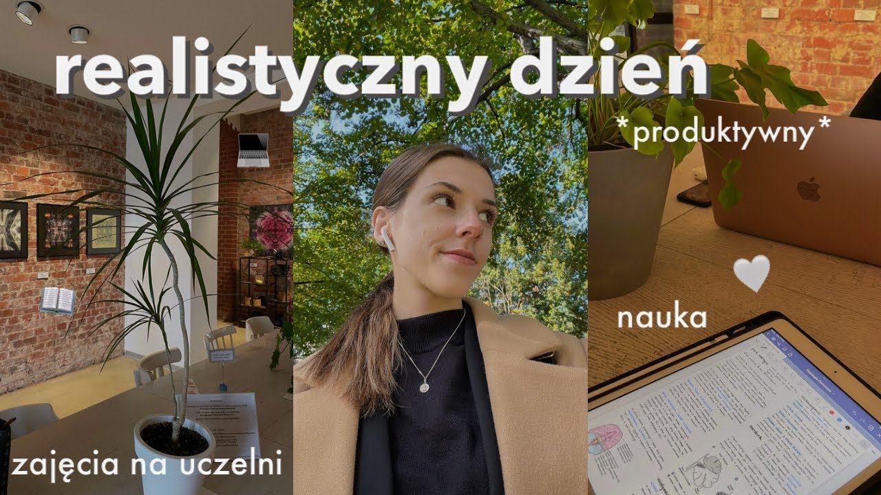 REALISTYCZNY DZIEŃ | zajęcia na uczelni, dużo nauki & gotowanie