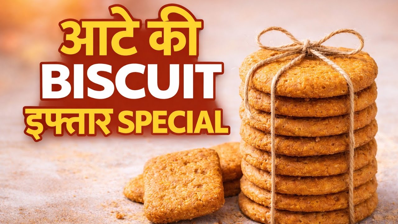 Aate Ki Biscuit Recipe।