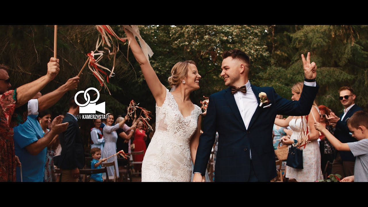Plenerowy ślub - Magda i Damian | Przyborowo 11 Przemowy w filmie ślubnym