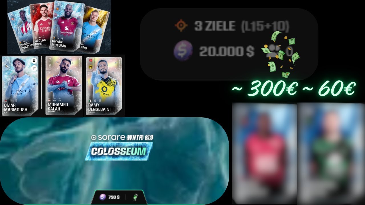 SORARE⚽ | NEUE WINTER PROMO MIT 20.000€ POOL❗🤑🧠 Meine beste Crafting-Session❓❗🚀🔥