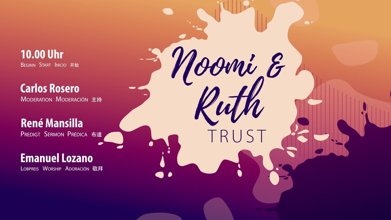 Predigt 30.05.2021 - Noomi & Ruth