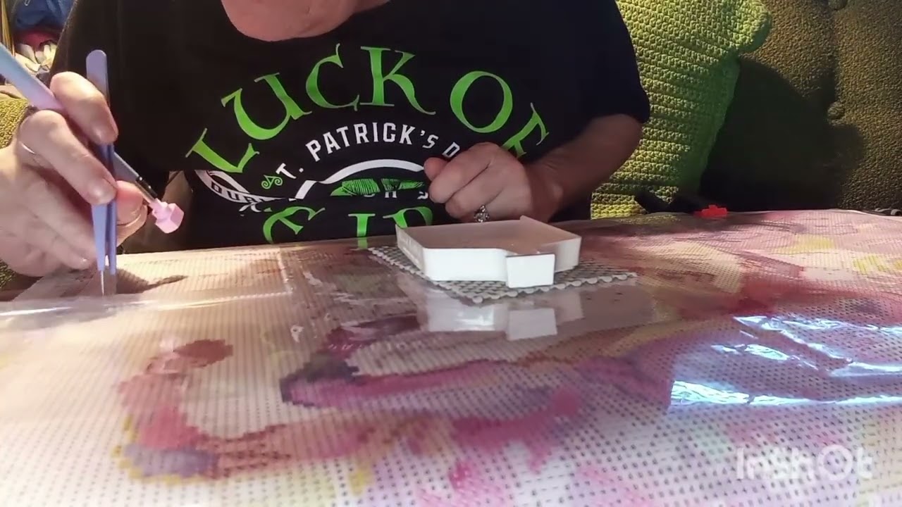 Wip and gab working on pink series from feelook 