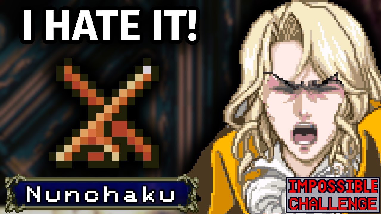 The WORST Weapon in SotN Finally Comes Up - SotN Impossible Challenge