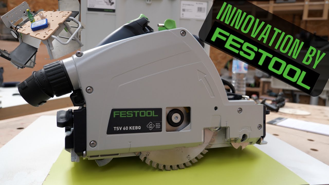 New TSV 60 by Festool (et coin repas 😇 )