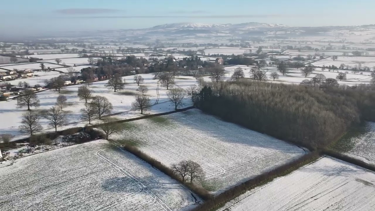 Hale Barns, Corfton - Winter Scene, New Year 2026