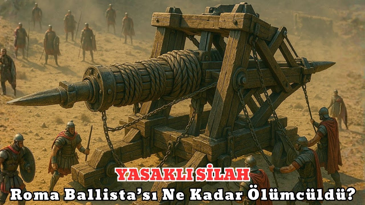 Roma’nın GİZLİ ÖLÜM MAKİNESİ: BALLISTA Ne Kadar ÖLÜMCÜLDÜ?
