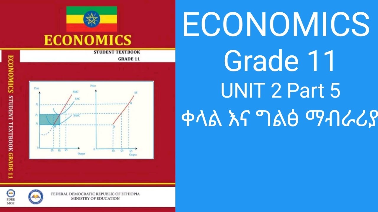 Economics Grade 11 Unit 2 part 5: Pure Monopoly Market: #Bilal Tutorial tube : New Curriculum