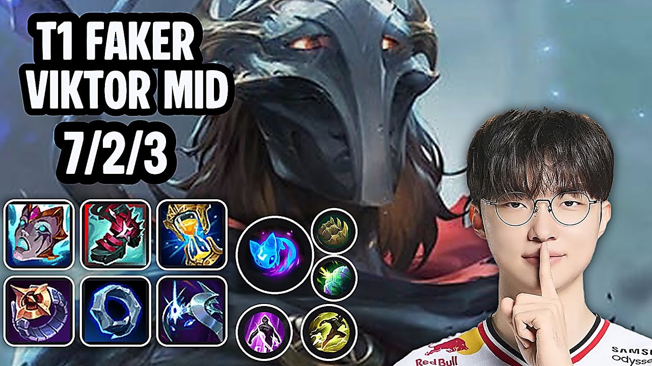 T1 Faker Viktor Mid SoloQ Replay 20260306