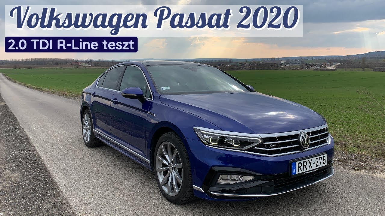 Volkswagen Passat (2020) 2.0 Evo TDI teszt | Német elegancia
