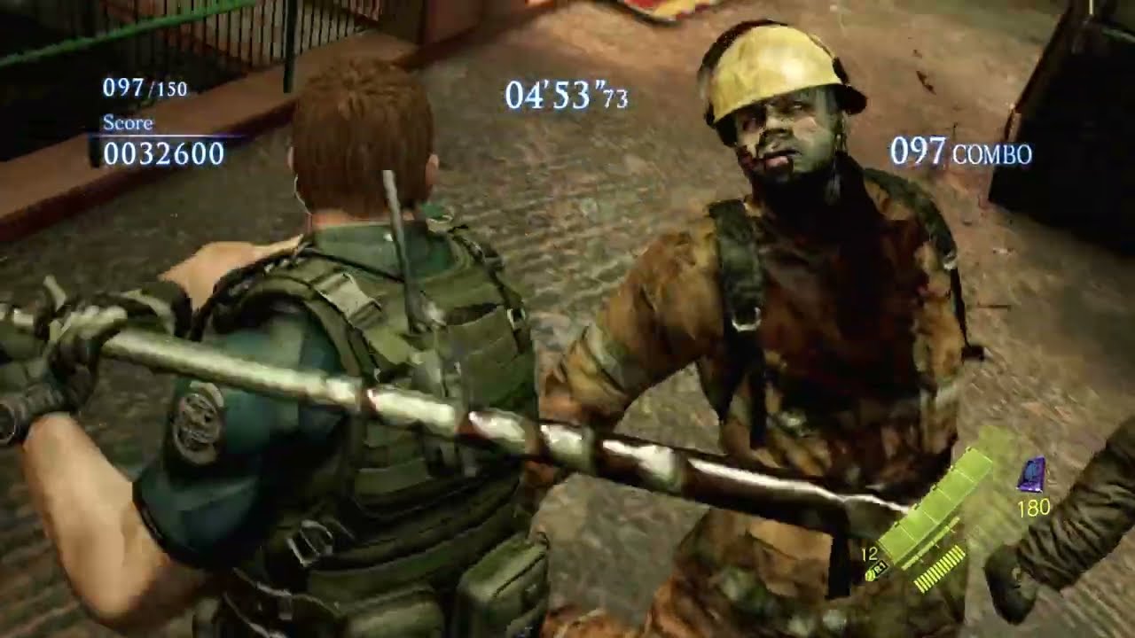 RE6 Mercenaries | Chris (Default) | Urban Chaos | 150 Combo