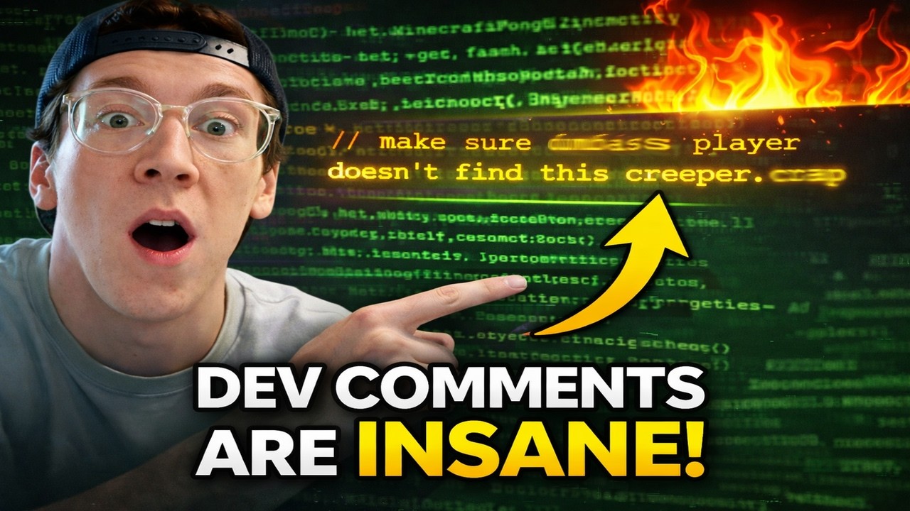 Minecraft's Source Code Just Leaked — And the Dev Comments Are Insane