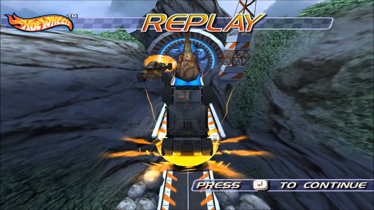 Hot Wheels World Race Mega Duty on Lava Twists Replay