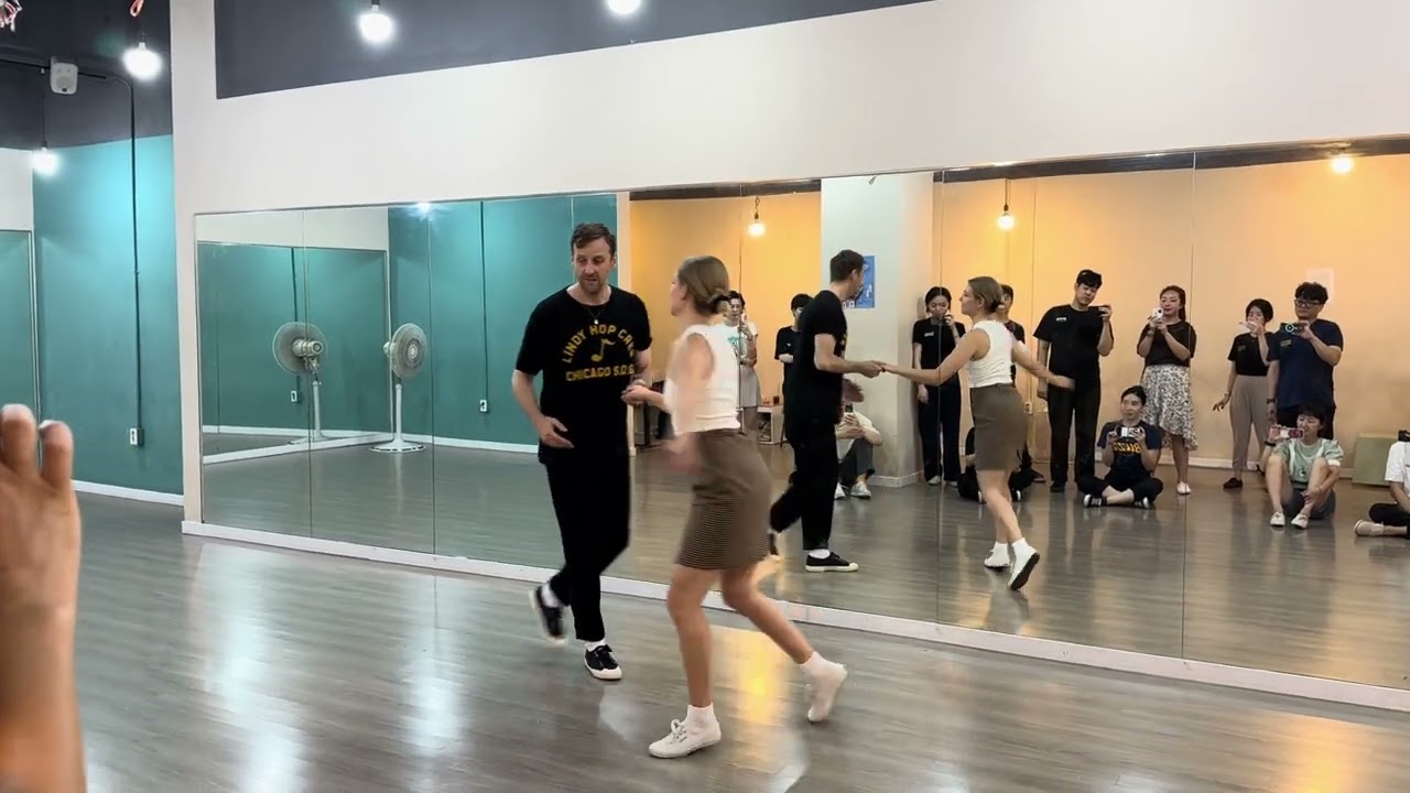 RSF2023 lindyhop workshop Sakarias & Elice : Connection and Rhythm