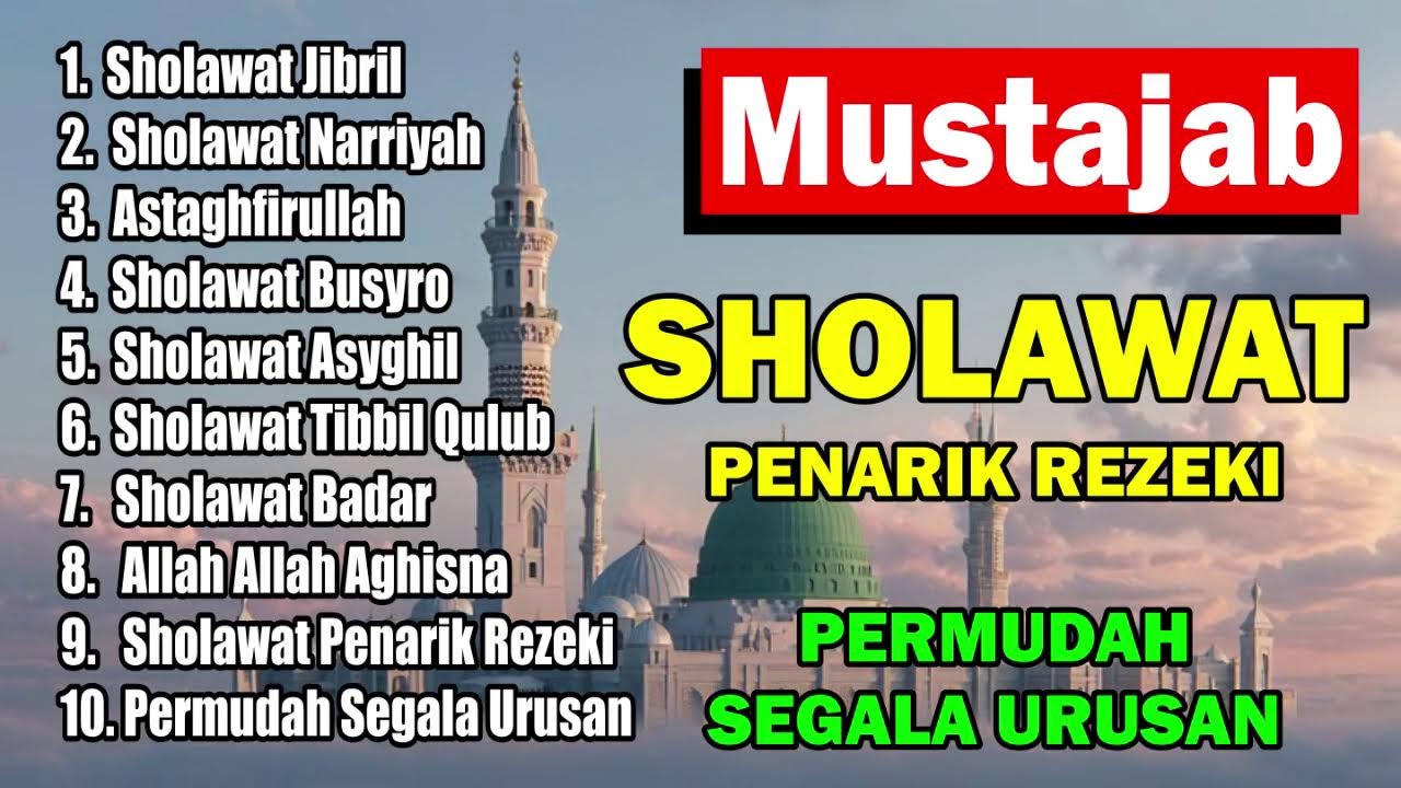 🔴 LIVE FULL ALBUM SHOLAWAT PENENANG HATI 2026 | Jibril, Nariyah, Busyro
