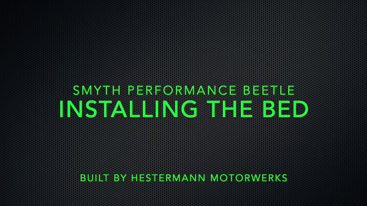Smyth Beetle Ute: installing the bed
