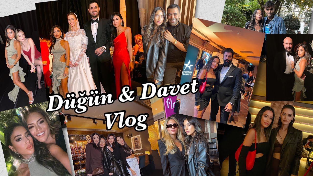 Yasemin & İdo'nun Düğününden, İstanbul'un Tüm Davetlerine! Bu Vlogda Herkes Var! | Gökçe Güreşçi