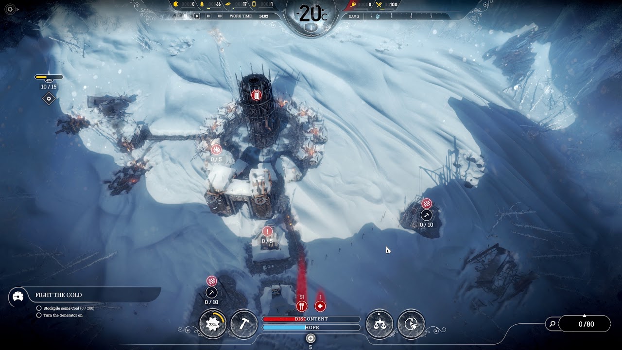 Frostpunk - New Home - Survivor Mode (No Generator)