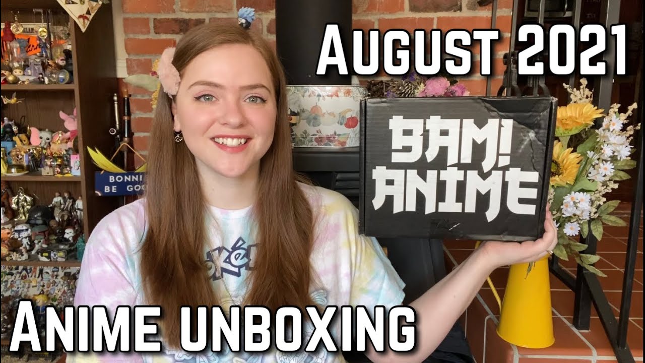 Bam Anime Unboxing August 2021 | Demon Slayer, Naruto, Trigun, Pokémon