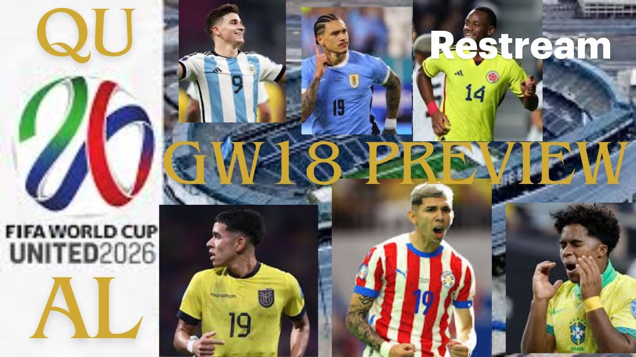 ⚡ Libertadores Vision Ep.18 | FIFA WC26 Qualifiers Final GW Predictions 🌎✈️