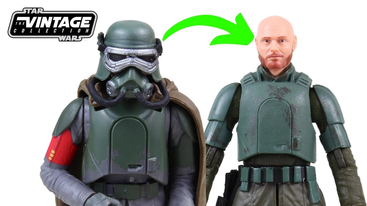 Star Wars The Vintage Collection MUDTROOPER Custom!