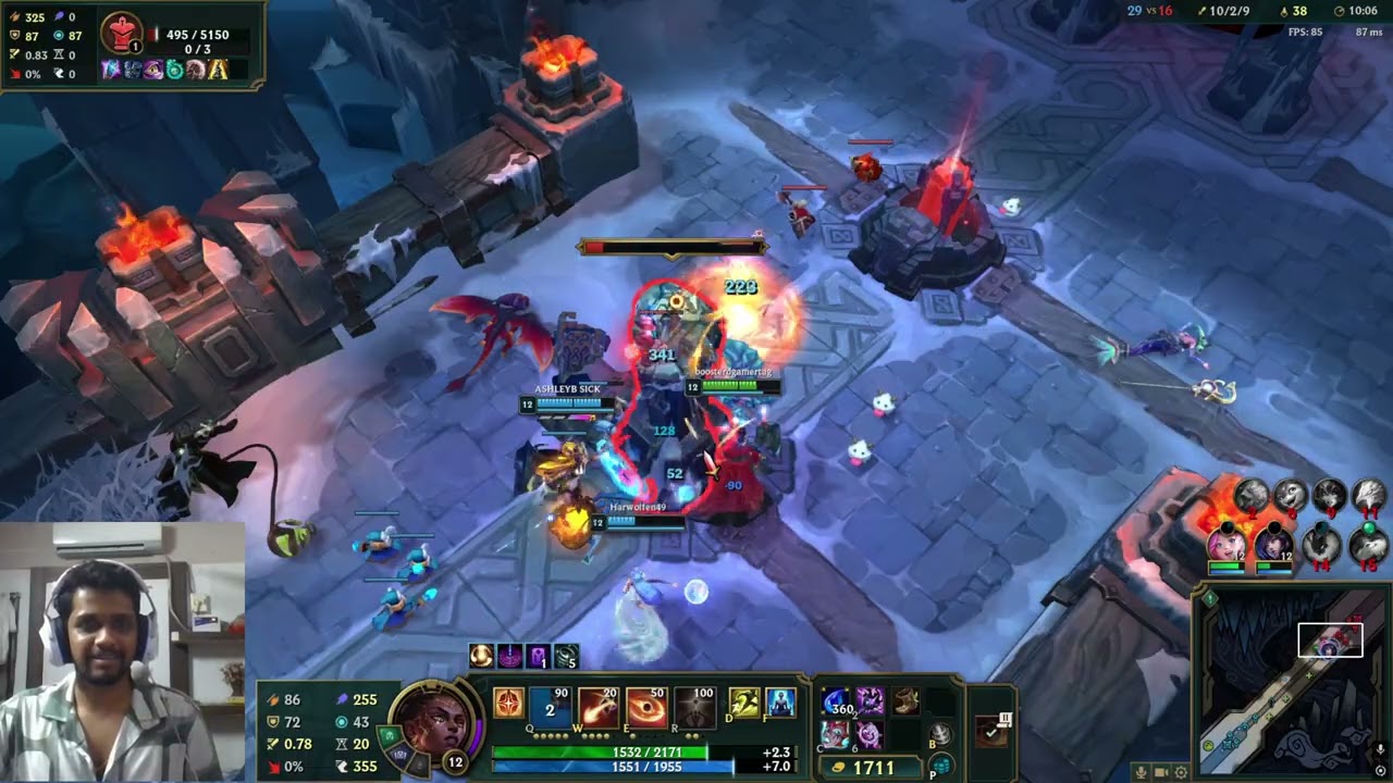 Mel but i have 300 ability haste aram mayhem