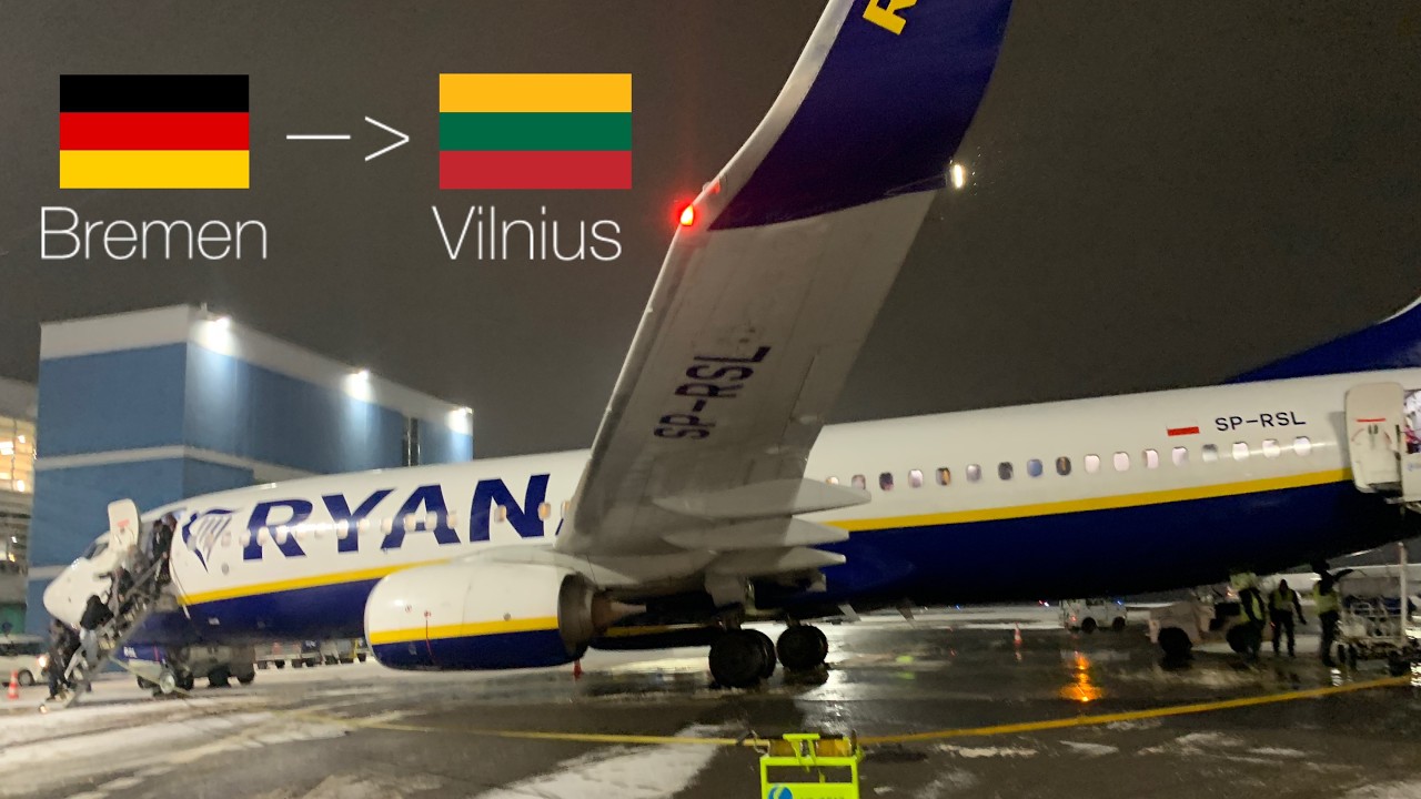 Ryanair|Bremen-Vilnius|Boeing737-800