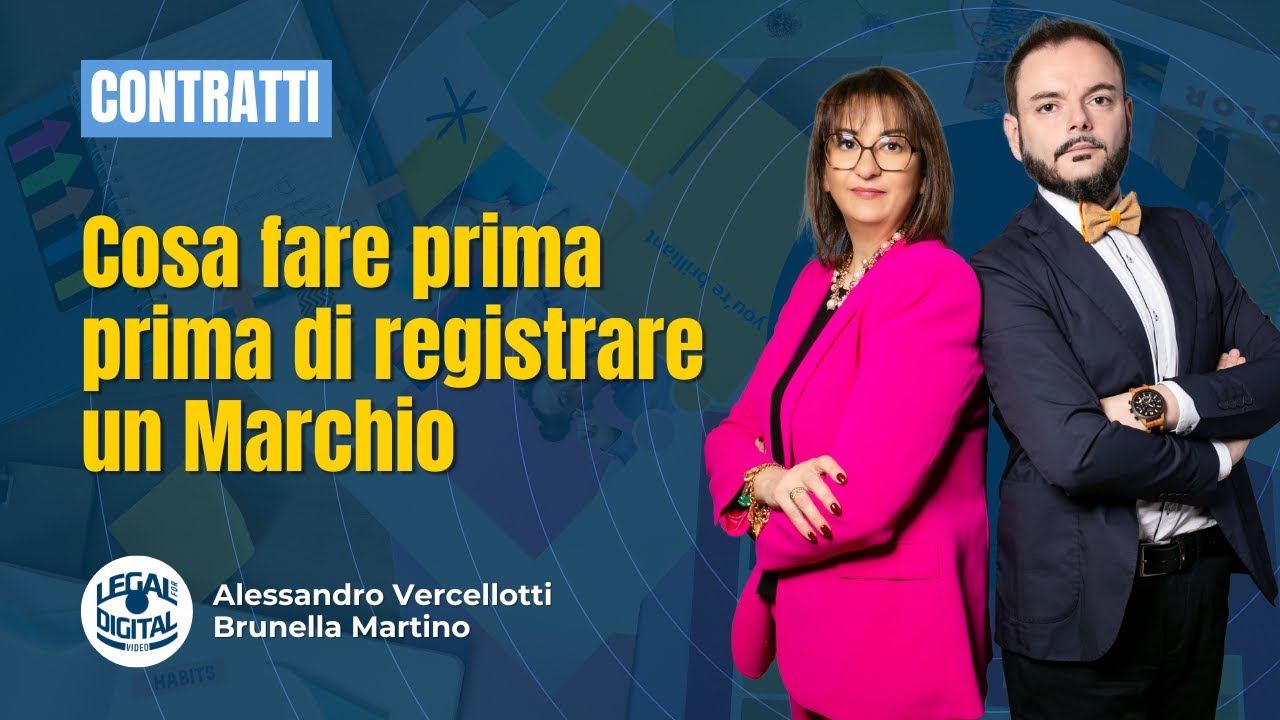 Cosa fare prima di registrare un Marchio